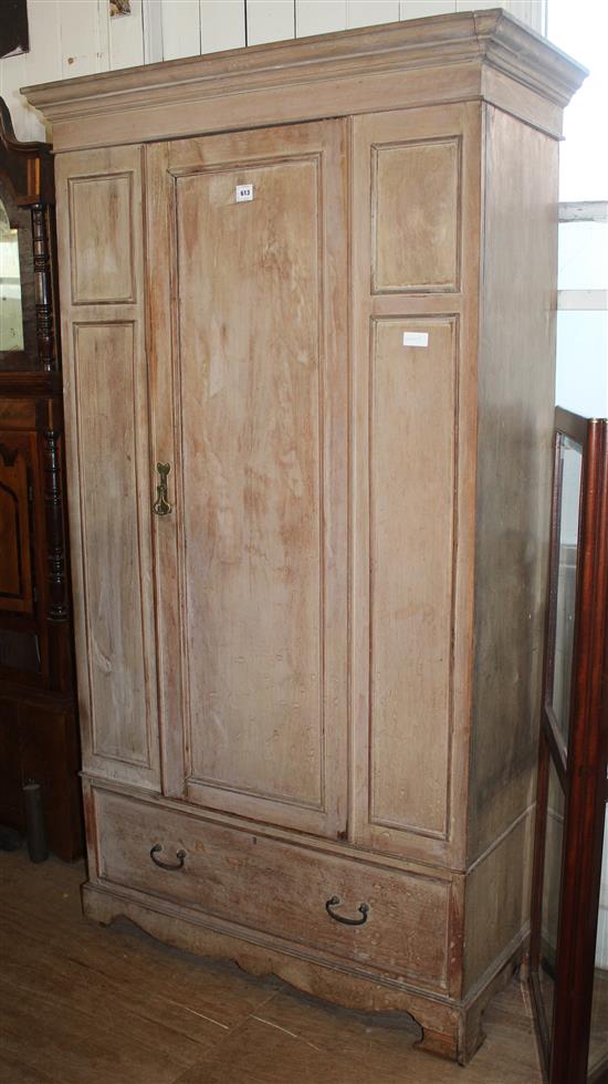 Light oak wardrobe